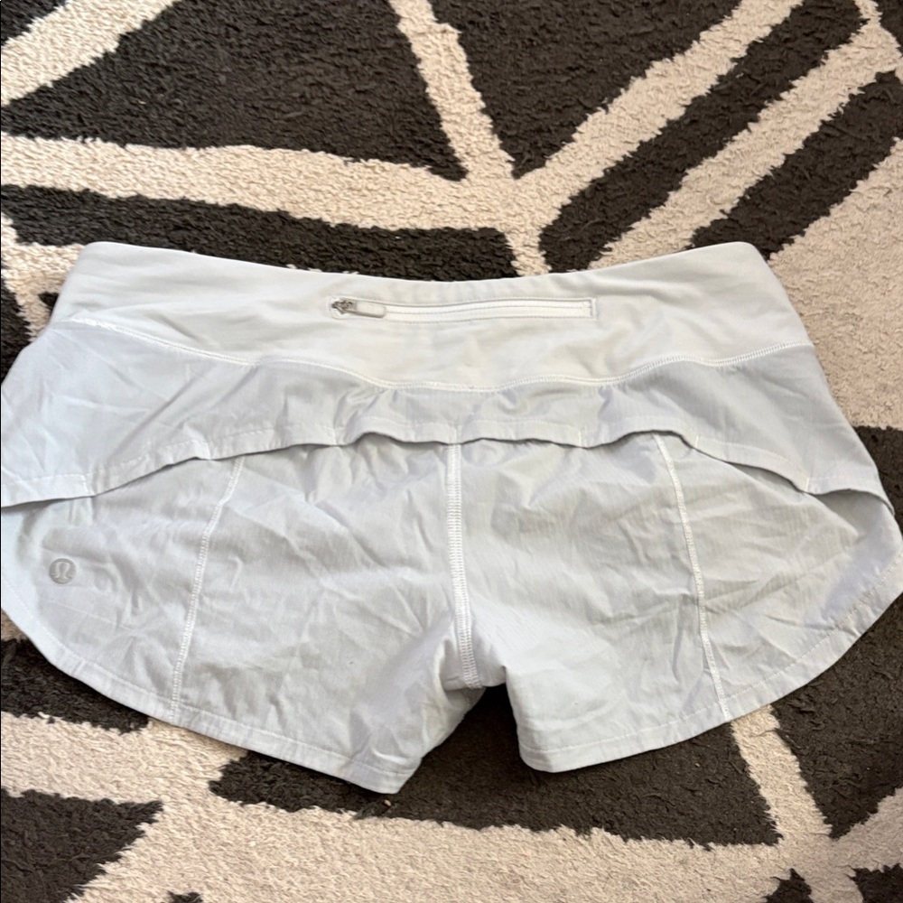 Lululemon Athletica Light Gray Athletic Shorts